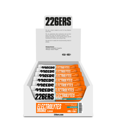 BOX VEGAN GUMMY BAR 226ers - wegański żelek o smaku pomarańczy, 30g. (42 sztuki)
